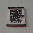 Thermalright TL-K12 Computer Case CPU Cooler 120mm, PWM Silent With 2150RPM Speed, Black Cooling Fan