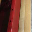 2 Ton Hydraulic Engine Hoist, 4400 LB Foldable Mobile Cherry Picker with 6 Casters & Adjustable Telescopic Booms, Heavy Duty Engine Crane for Garage, Warehouse, Auto Repair, Red