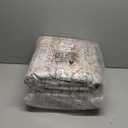 DEXI Area Rugs for Living Room, 8x10 Washable Low Pile Vintage Rug for Bedroom, Non Slip Large Indoor Carpet for Dining Office Nursery, Warm Taupe