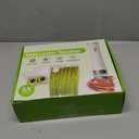 Vacuum Sealer for Food with Visible Tank, Handheld Vacuum Sealer Machine with 30 Reusable Bags for 5X Longer Freshness, Wireless & Portable, White