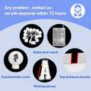 4FT Marquee Light Up Letters  Cool White Light Up Letters R with Fixed Water Bag, Party Decoration Large Marquee Light Up Letters can Be Used for Wedding Decoration, Birthday Party Decoration