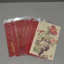 Sabary 8 Pieces Chinese New Year Cards for 2026 Hollow Lunar New Year Greeting Card for Wishes Friends Family Loved Ones