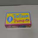 Balloon Pump Hand Held, Inflator Air Pump for Balloons - 2Way Dual Action, 2Pack