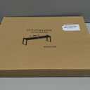 Expandable Cabinet Shelf Organizer 16-26" L Stackable Kitchen Counter Shelf Sink Rack Countertop Storage Black (Wide 10.6D)