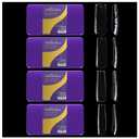 NABulous Soft Gel Square Shaped Gel Nail Tips XL Length - Durable Full Cover Nail Tips - Made From Real Soft Gel, 10 Sizes, 500 Pieces - Easy To Remove (Square XL)