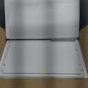 LAPTAIN Desktop File Sorter with 4 Adjustable Shelves for Home and Office, Paper Letter Tray Organizer Wall Mount, White