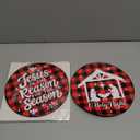 2 Pcs Large Nativity Scene Christmas Magnet 9.45 x 9.45 Inch Christmas Nativity Scene Auto Magnet Decoration Reusable Christian Car Magnets for Cruise Door Refrigerator Whiteboards Lockers