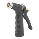 Shower Squeegee And Gilmour Medium Duty Garden Hose Nozzle with Over Mold Grip, Hot Water Hose Nozzle for Watering and Cleaning