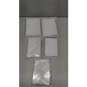 HELPLEX 5 Pack Acrylic Frame, 5x7&4x6 Combinations, 20% Thicker, 20-24mm Thick Acrylic Picture Frames, Frameless Clear Double Sided Magnetic Frame, Free Standing Desktop Display Stand Acrylic Frames 