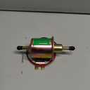 Electric Fuel Pump, 12V Low Pressure Inline Universal Fuel Pump
2.5-4 PSI, HEP-02A, for Lawn Mowers, Generators, Gasoline and Diesel Engines