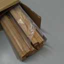 LazBlinds Cordless Bamboo Roman Shades, Light Filtering Window Treatment, Roll Up Bamboo Blinds for Windows, 34'' W x 60'' H