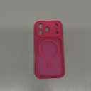 CANSHN Magnetic Compatible with iPhone 17 Pro Case, Upgraded [Full Camera Protection] [Compatible with Magsafe] [Translucent Matte] Shockproof Protective Phone Cover 6.3 Inch - Hot Pink