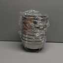 8 Pack 34 oz Stainless Steel Bowls Double Walled Insulated Soup Ice Cream Metal Mixing Nesting Bowls for Serving Soup Rice Cereal