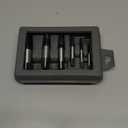(8pcs) Pipe Screw Extractor Set,Damaged Screw Broken Bolt Water Pipe Remover Set