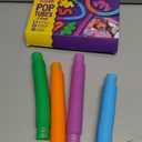 Nutty Toys Pop Tubes - Large 4-Pack Sensory Toys - Creative STEM Learning for Kids & Toddlers - Connect & Pop! Top ADHD Autism Fidget 2026, Best Boy & Girl Easter Basket Essentials & Gift Ideas