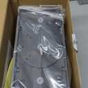 Juyace 2-Pack 60W LED Wall Pack Light, 6000LM Hardwired Outdoor Security Lights (No Motion Sensor/Photocell), IP65 360 Adjustable, Milky White Lens for Garage, Patio, Entryway (Medium Areas Only) (Black)