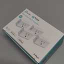 Kasa Smart Plug Mini 15A, Smart Home Wi-Fi Outlet Works with Alexa, Google Home & IFTTT, No Hub Required, UL Certified, 2.4G WiFi Only, 4-Pack(EP10P4) , White