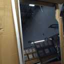 57x20" Full Length Mirror Floor Stand,Over the Door,Wall Mounted Silver
