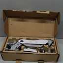 HUANUO Single Monitor Mount, 13 to 32 Inch Gas Spring Monitor Arm, Adjustable Stand, Vesa Mount with Clamp and Grommet Base - Fits 4.4 to 19.8lbs LCD Computer Monitors (White)