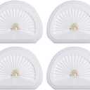 4Pack VLPF10 Replacement Filters Compatible with Black and Decker Hand Vacuum Filter Model # HLVA320J00 HLVA315j & N575266