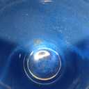 NOVA CERAMICS Ceramic Tumbler Blue Ceramic Mug  Microwave & Dishwasher Safe Coffee White & Orange Tumbler - Leak-Proof Coffee Travel Mug  16oz  Neptune