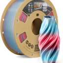 OVERTURE Silk PLA Rainbow Filament 1.75mm, Silk Vaporwave