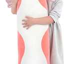 Mewaii Long Cat Plush 5 Sizes, 120% Extra Filling Giant Plushness Kids Body Pillow, Kawaii Cute Pink Cat Stuffed Animals Plushies, Big Long Body Pillow Cat Plush Gift for Girls 36 (35.4in/90cm)