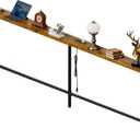 GRLEAF 102 Inch Narrow Sofa Table with Power Outlets, Extra Long Console Table Behind Couch Table with Charging Station, Skinny Entryway Table Thin Table for Living Room, Narrow Spaces (Rustic Brown)