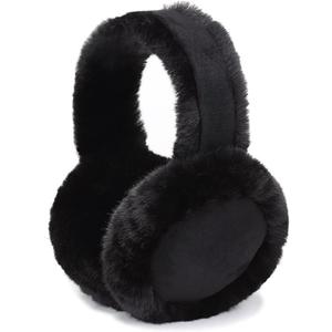 Winter Women Earmuff Foldable Ear Warmer Fluffy Ear Cover Outdoor Ear muffs