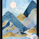 Black Picture Frame, 20x24 Picture Frame for Photo Poster Canvas Certificate Document Display Horizontally or Vertically High Transparent Wall Gallery(Size 20 x 24 inches) (Black (Pack of 1))