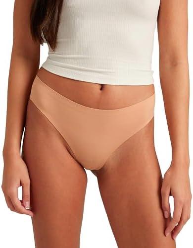 Saalt Seamless Thong - Womens Period Underwear - Replaces 1 Liner or 2 Light Tampons, M