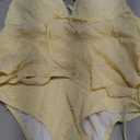 OYOANGLE Women's Tankini Swimsuits Textured Flowy Halter Bikini Set Tummy Control Modest Bathing Suits L