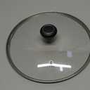 10 Inch Pan Lid 10“ Tempered Glass Pot Lid for Cast Iron Skillets, Pans, Frying Pan, Pots and Wok, Heat Resistant Handle
