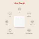 SwitchBot Hub Mini Smart Remote - IR Blaster, Link SwitchBot to Wi-Fi (Support 2.4GHz), Control TV, Air Conditioner, Compatible with Alexa, Google Home, IFTTT (White)