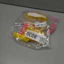 ZMD 18Pcs Self Grip Small Hair Curlers, Plastic Heatless Salon Dressing Rollers DIY Curly Hair Accessories for Women Girls Short Medium Hair (0.8 x 2.4 Inch) (Yellow)