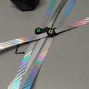 Fly Repellent Fans for Tables, Portable, Soundless, Holographic Blades, for Picnic, Party, Restaurant, Kitchen, BBQ (Standard, Black)