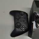 ECHTPower Wireless PC Gaming Controller - Hall Effect Joystick, 2.4G & Wired 1000Hz Polling Rate, 800mAh Battery, Adjustable Turbo/Vibration - for PC/Switch/iOS/Android (Black)