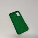 Gihklty Compatible with iPhone 17 Case for Women/Girls,Cute 3D Laid Desgin Soft Silicone Shockproof Raised Bumper Corners Case for iPhone 17, Green