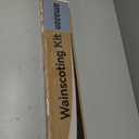 Upick Wall Panels Board and Batten Kit, Paintable PS Wainscoting Paneling for Accent Wall 120" x 43"