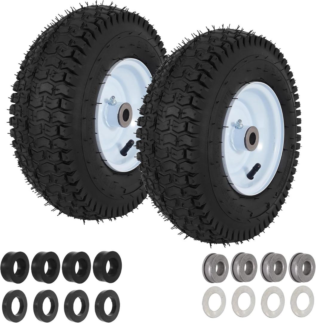 13x5.00-6 Lawn Mower Pneumatic Tire and Wheel with 3/4" 5/8" Bushings