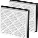 20x20x3 Air Filter Replacement Compatible with Zephyr VGF Series, MERV 13 Pleated Air Filtration System, 20x20x3 Whole Home Return Air Grille Filter(2 Pack)