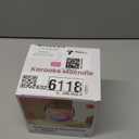 Mini Karaoke Machine, Portable Bluetooth Karaoke Speaker with 2 Wireless Microphones and Party Lights for Kids and Adults, Birthday Gifts for Girls Boys Family Home Party (Black 2 Mics)