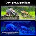 NICREW C10 Plants LED Aquarium Light, 24-30 in, 16 Watts, Full Spectrum Fish Tank Light with Timer, Day and Night Cycle, Brightness Adjustable