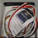 Car LED Hood Light Strip, 70 Inch 12V Flexible Waterproof Daytime Running Lights for Car, Universal Engine Cover Decoration Accessories for Cars, SUVs, Trucks, Dynamic Scan Start-up Effect (White)