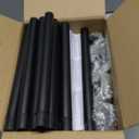 Woolmug Solar Pathway Lights, 6 Pack LED Solar Light Outdoor Waterproof, Auto On/Off Path Lights for Walkway Outside Yard Lawn Sidewalk(Warm White)