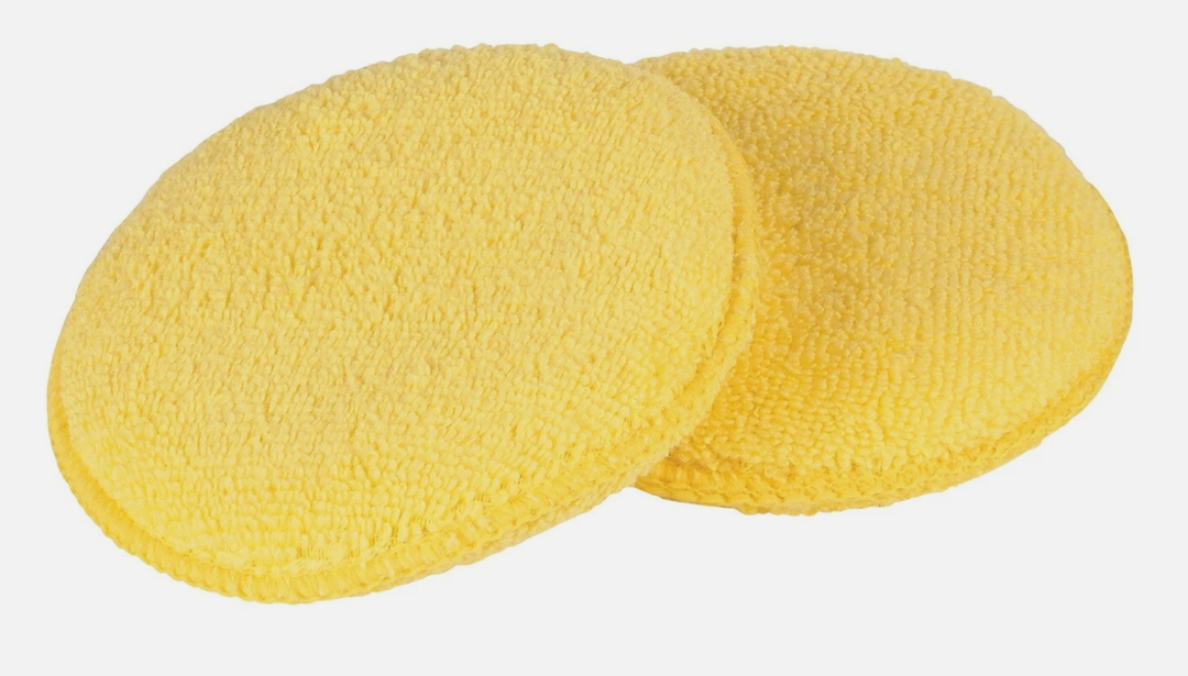 Detailer's Choice Car Wax Polish Protectant Lint Free Foam Applicator Pad - Pack of 2
