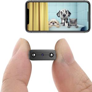 Small Cameras Hidden Camera Wireless Outdoor WiFi Camera Mini Cam Small Wireless Home Security Camears Nanny Cam Wireles Cameras Night Vision, Motion Detection XD