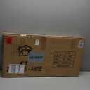 Folding Desk, 31.5" Hairpin Legs Small Desk with Power Strip for Bedroom, Space Saving Foldable Computer Desk for Home Office, No Assembly Need, Black