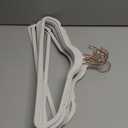 White Wooden Hangers Durable Wood Hangers Ideal for Everyday Use & Wedding, for Dress, Coats, Camisole