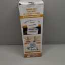 Steam and Scrub Mop, Steam Mop with Dual Rotating Pads, Swivel Steering, 2 LED Headlight, 4 Cleaning Modes, 15.2 fl oz Tank